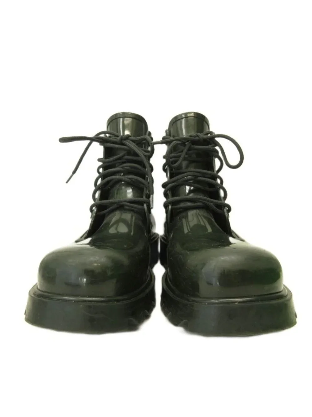 Bottega Veneta Stride Ankle Boots Rain Shoes 6 Holes 42 Black